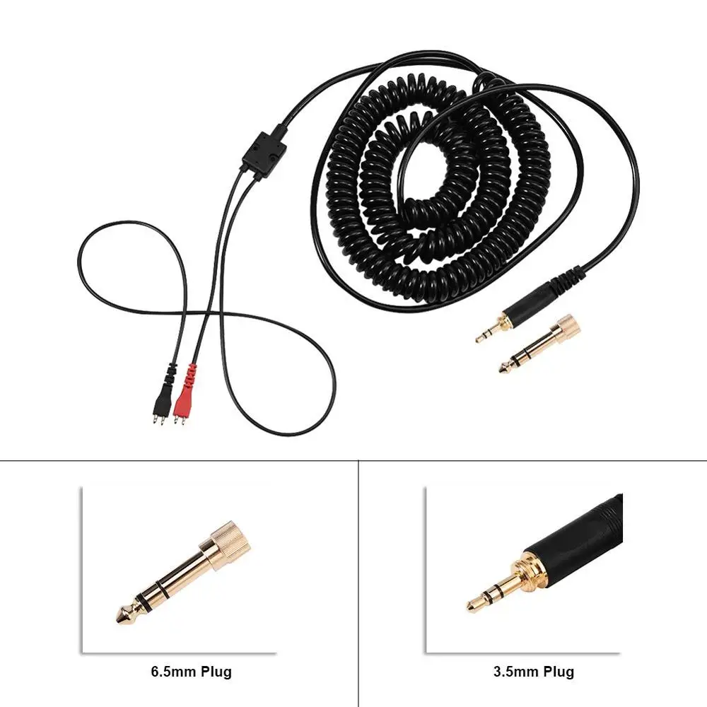 Cable de extensión en espiral  - Sennheiser Headphone Hd 25 reseña y precio