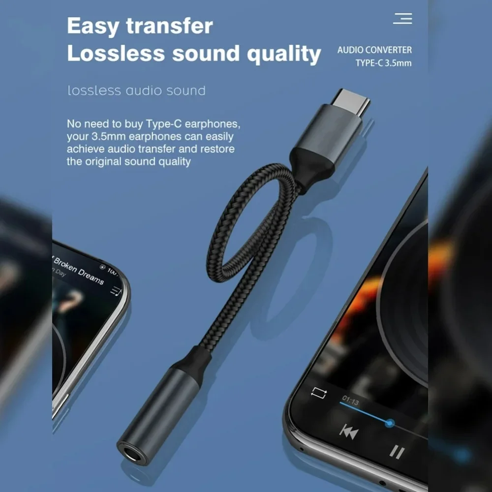 Adaptador de Audio USB C a 3.5 - Audiophile Headphone Wired reseña y precio